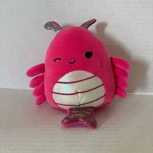 Squishmallows Irina Shrimp Plush Stuffed‎ Animal Pink Sea Life 5 Inch